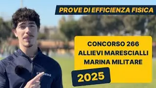Concorso Marescialli Marina 2025 - Prove di Efficienza Fisica: cosa sono e come superarle.