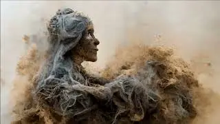 Midjourney AI Prompt Craft: Dust and Particulate