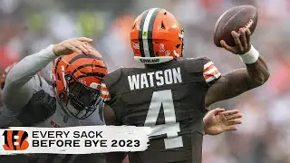 Every Cincinnati Bengals Sack Through The Bye
