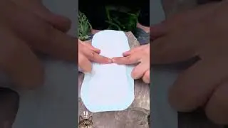 Survival skills for foot pain 🦵🤕  #camping #survival #bushcraft #lifehack