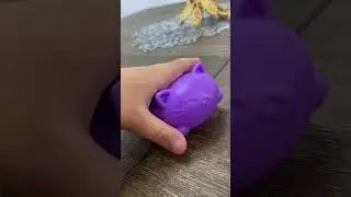 Squishy purple ASMR - soooo cute 