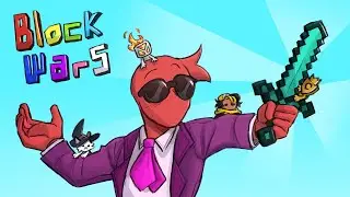 Minecraft Block Wars ft. Couriway, Yahiamice, Gold, Fir