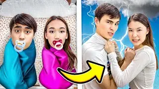 ТИПЫ БРАТЬЕВ И СЕСТЕР😱(Ағалы Сіңілілердің турлеры)