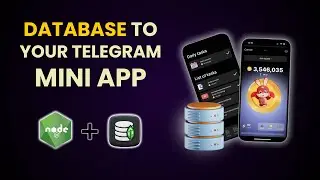 Build a REAL Telegram Mini App with Node.js and MongoDB!