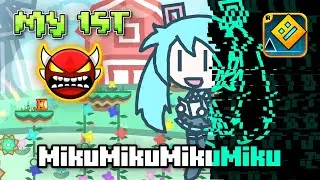 [MOBILE] MikuMikuMikuMiku 100% (MY 1ST INSANE DEMON) | Geometry Dash 2.2