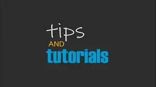 Tips and Tutorials for everyone about everything (about audiovisual arts)