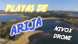PLAYAS DE ARIJA CON DRONE