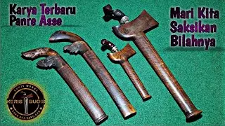 Karya Terbaru Panre Asse, Keris Bugis Dan Badik Super. Periode 2024