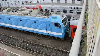 Прицепка локомотива к составу
