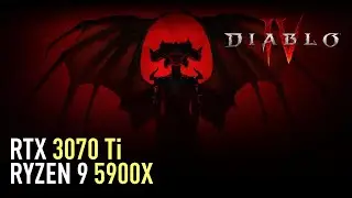 Diablo 4 - RTX 3070 Ti | Max Settings | Benchmark | Beta
