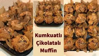 Kumkuatlı Çikolatalı Muffin Tarifi