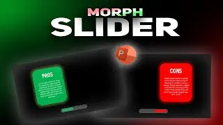 💫 PowerPoint MORPH SLIDER Tutorial 💫 + Free Slides 🔥