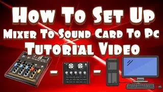 V8 Sound Card To Pc And Audio Mixer Setup Tutorial