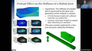 ASME TCVS Seminar on Dynamics of Bolted Interfaces, May 3, 2024