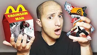 Do NOT Buy CHAINSAW MAN HAPPY MEAL at 3AM... (Scary)