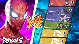I PLAYED AGAINST MY OLD OVERWATCH TEAM IN MARVEL RIVALS!