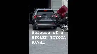 Seizure of a STOLEN Toyota RAV4 - DIGITPOL stolen car unit #stolen