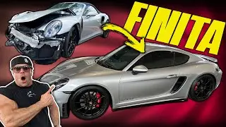 HO RIFATTO UNA PORSCHE INCIDENTATA