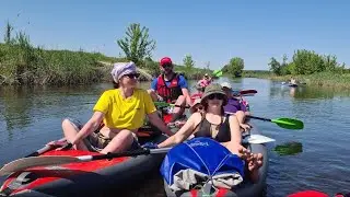 Семейный сплав в Брянске