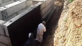 Гидроизоляция фундамента жидкой резиной