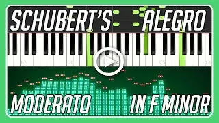 F. Schubert's Alegro Moderato in F minor Classical Piano