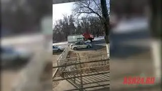 Видео из магазина в здании, где произошла стрельба в благовещенском колледже