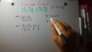 Función lineal 5 Cálculo del Criterio