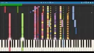 John Williams: Buckbeak's Flight | Midi Visualisation