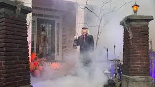 Halloween Yard Display Day-Time 2025