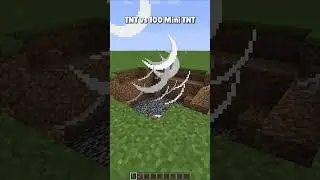 Minecraft : TNT vs 1000 MINI TNT 🤯