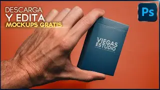 Descarga y Edita Mockups GRATIS en PHOTOSHOP