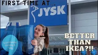 JYSK COME SHOP WITH ME HAUL AND TOUR - FIRST TIMERS CLUB - BETTER THAN IKEA? | OFFICE DESK REVEAL