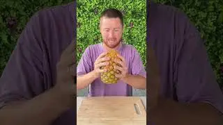 How to Peel a Pineapple Properly 😳🍍😎 