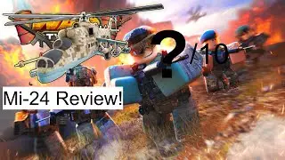 War Tycoon- Mi-24 Hind Helicopter Gamepass Review 2023