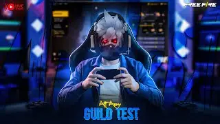 Ff Live Guild Test 👽⚡|| ff Live Custom Room 😱 #freefirelive #nonstopgaming #classyff #fflive