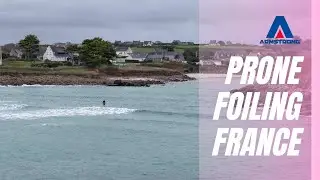 Prone foiling in France with Mateo Ell