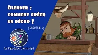 tuto Blender 3D FR n°5 : Modeling Taverne Part 4/5 #blendertutorial
