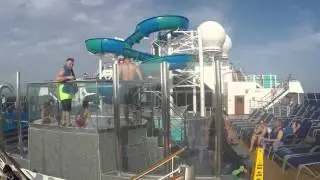 Saliendo de Miami hacia el Caribe en el Carnival Splendor