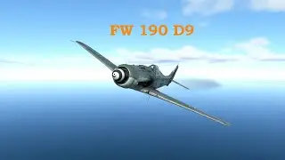 Атака на вулчера Сплітом FW 190 D9