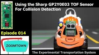 E014 How to use GP2Y0E03 Sensor for Object Detection