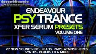 Xfer Serum Presets - Endeavour Psytrance Volume 1