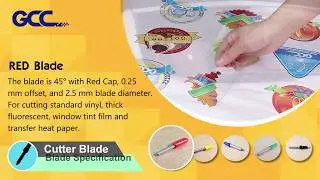 GCC Cutting Plotter - Blade Specification
