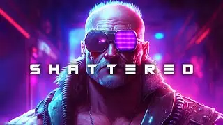 Darksynth/Cyberpunk Mix - Shattered // Dark Synthwave Dark Industrial Electro Music