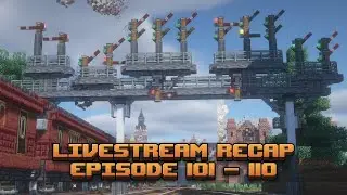 Create SMP - Livestream recap - S2E101 - S2E110 - Railway expansion