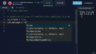 Ternary Operator                      