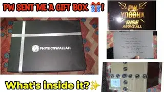 PW sent me a gift box 🎁!! How I got this? ✨️