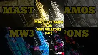 Modern Warfare 3: All NEW Mastery Camos For MW3 GUNS (MP) | MW3 | Warzone 