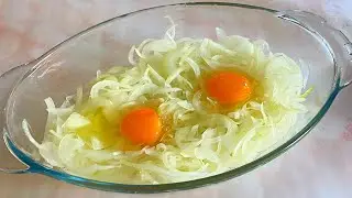 THE MOST DELICIOUS Recipe I'VE EVER ate ❗ONION PATTIES in 5 minutes 😍 Easy Recipes