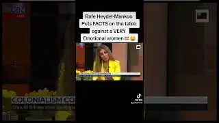 Rafe Heydel-Mankoo Puts FACTS on the table against a VERY Emotional Women 💯😂