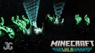 JG RTX's terrifying sculk shriekers and sensors Minecraft The Wild Update 1.19